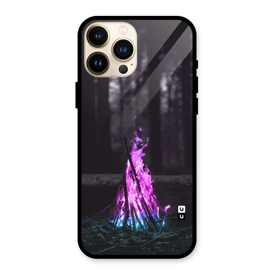 Wild Fire Glass Back Case for iPhone 13 Pro Max