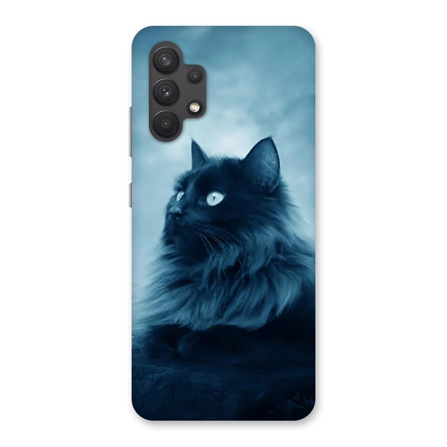 Wild Forest Cat Back Case for Galaxy A32
