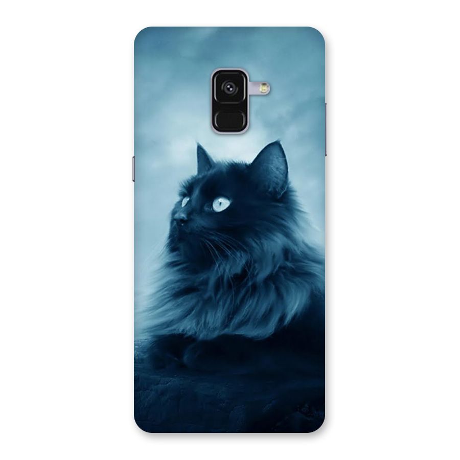 Wild Forest Cat Back Case for Galaxy A8 Plus