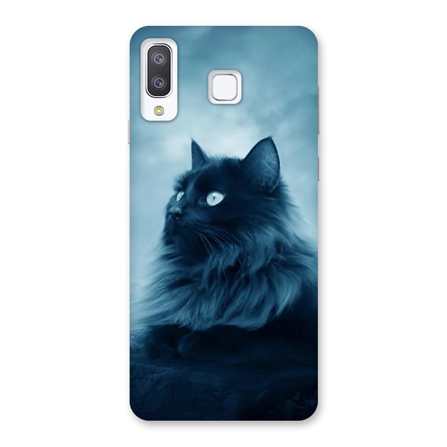 Wild Forest Cat Back Case for Galaxy A8 Star