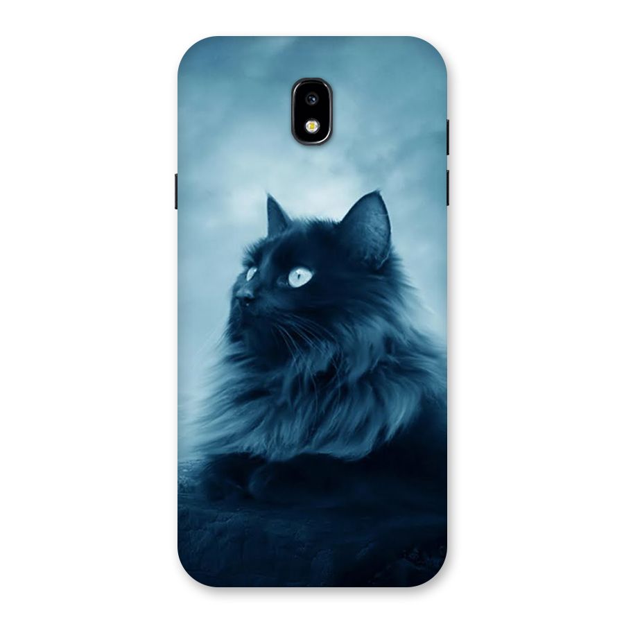 Wild Forest Cat Back Case for Galaxy J7 Pro