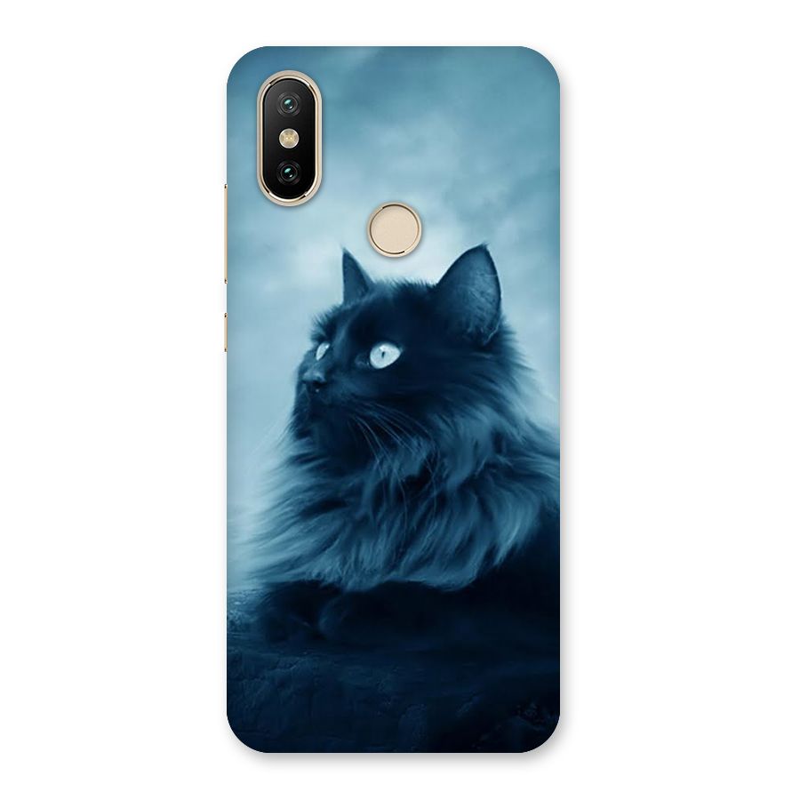 Wild Forest Cat Back Case for Mi A2
