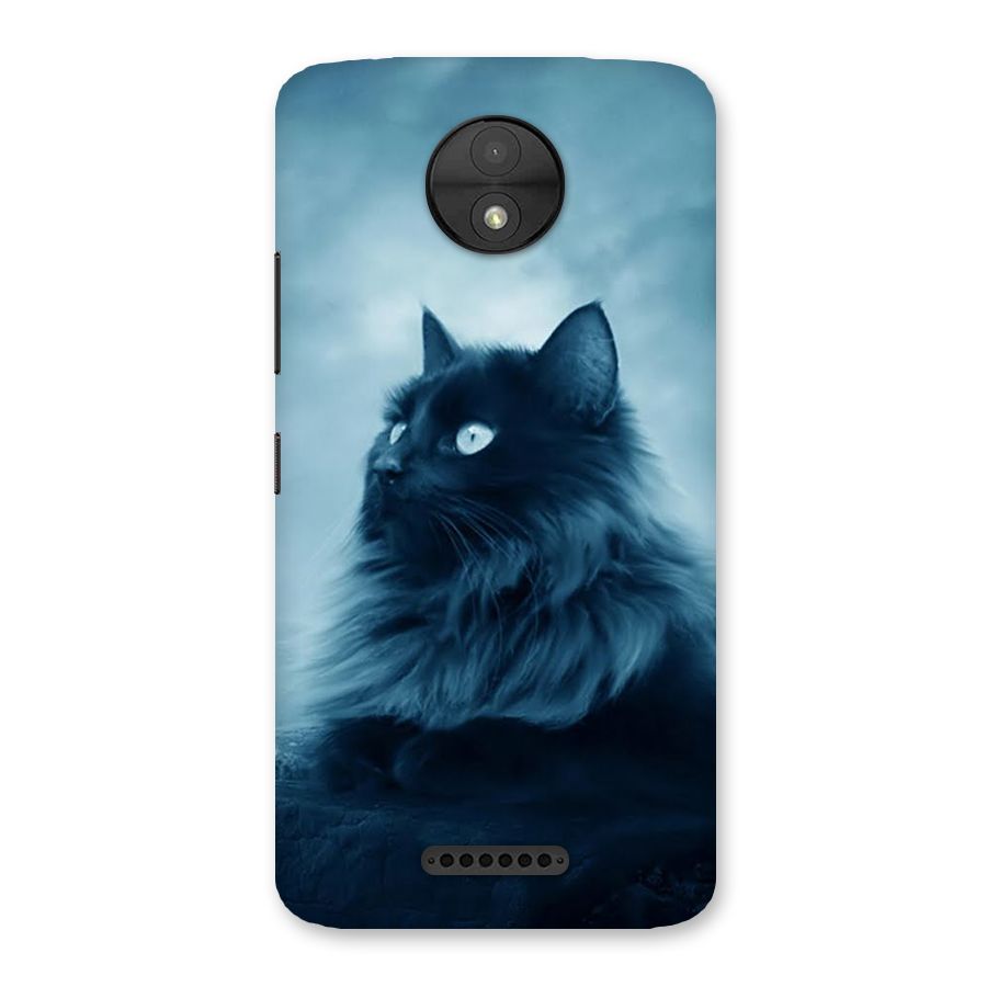 Wild Forest Cat Back Case for Moto C