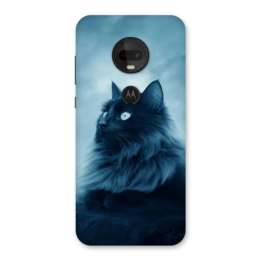 Wild Forest Cat Back Case for Moto G7