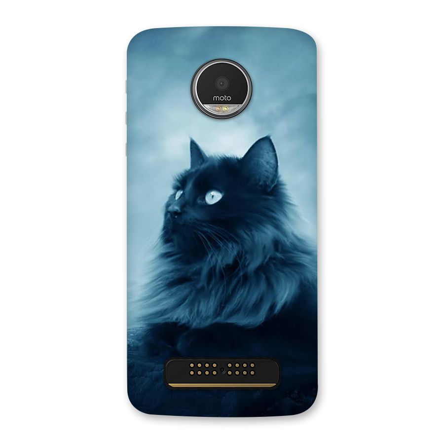 Wild Forest Cat Back Case for Moto Z Play