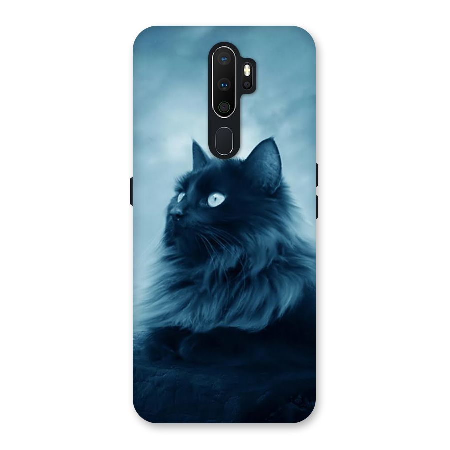 Wild Forest Cat Back Case for Oppo A5 (2020)