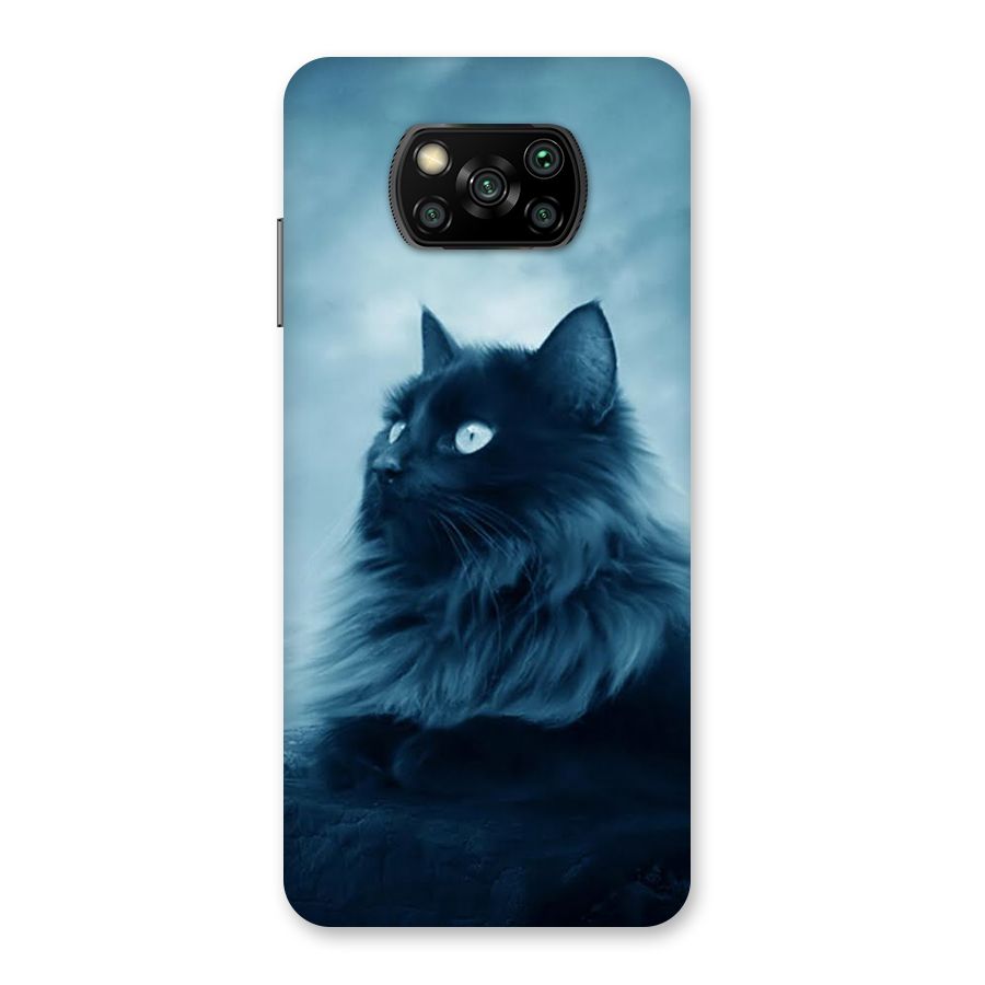 Wild Forest Cat Back Case for Poco X3