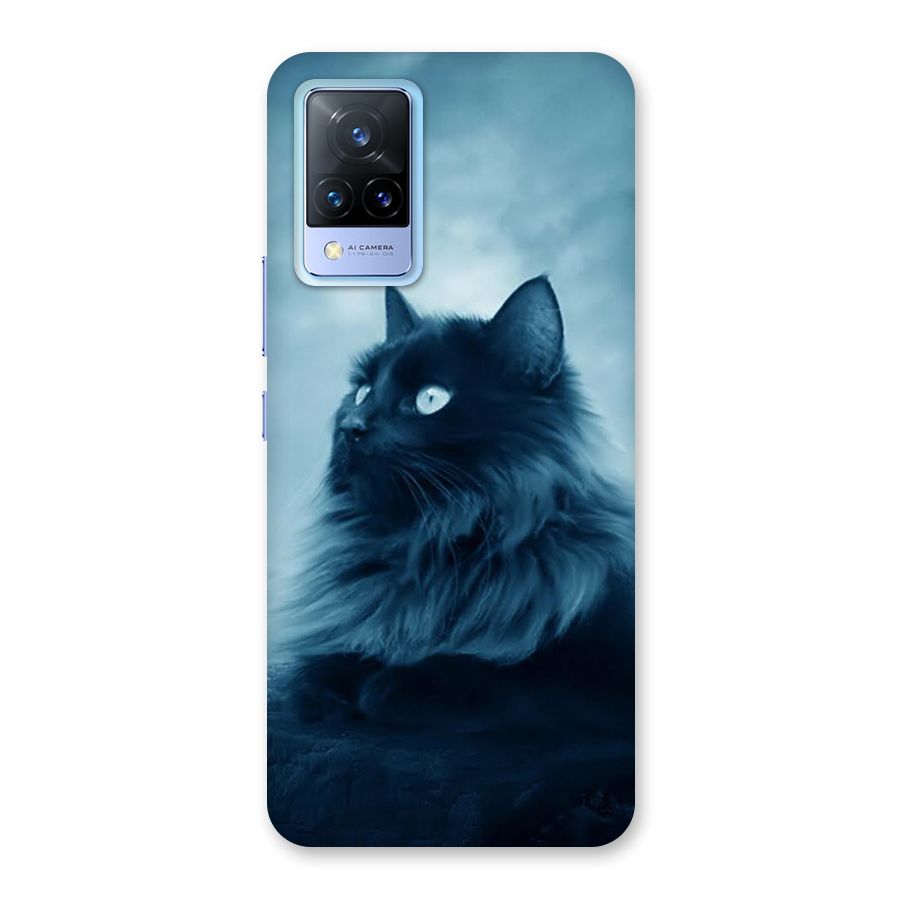 Wild Forest Cat Back Case for Vivo V21 5G