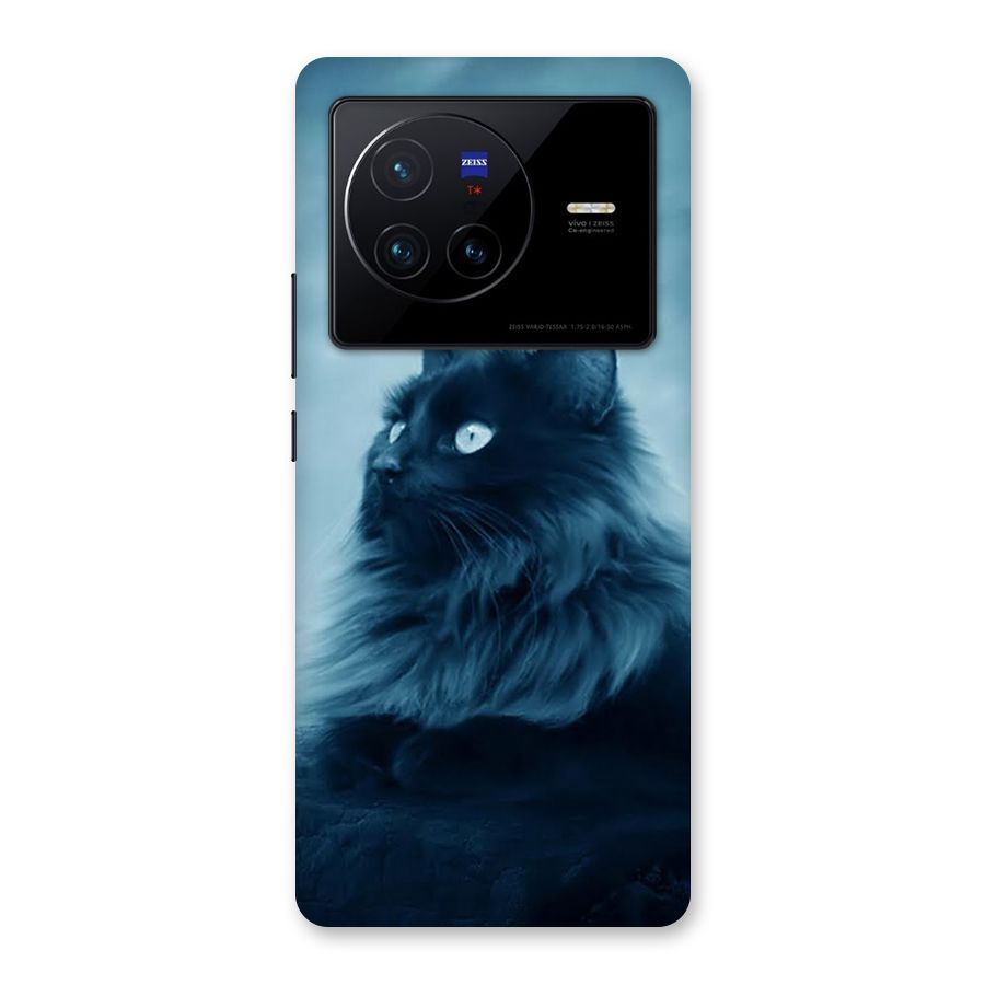Wild Forest Cat Back Case for Vivo X80