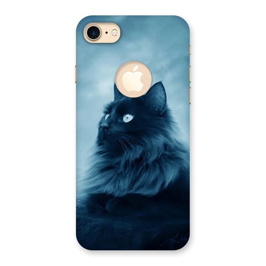 Wild Forest Cat Back Case for iPhone 7 Logo Cut