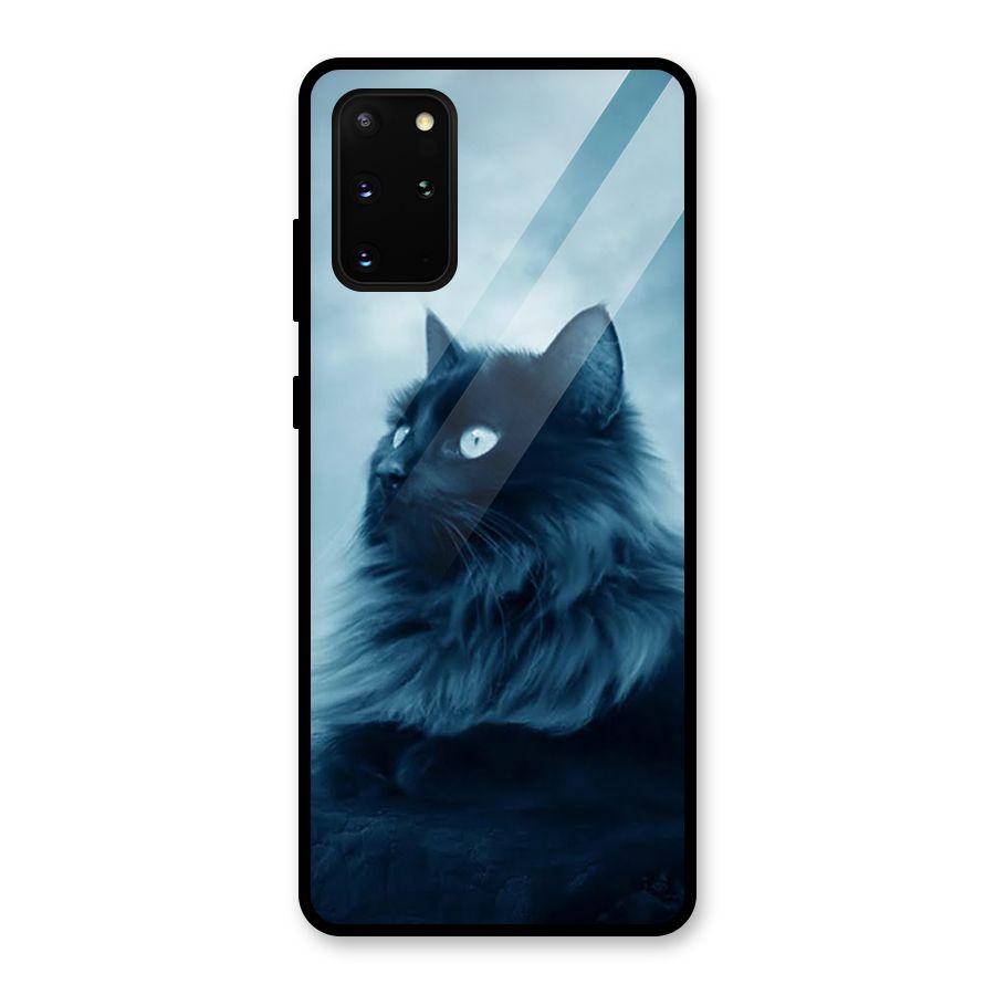Wild Forest Cat Glass Back Case for Galaxy S20 Plus
