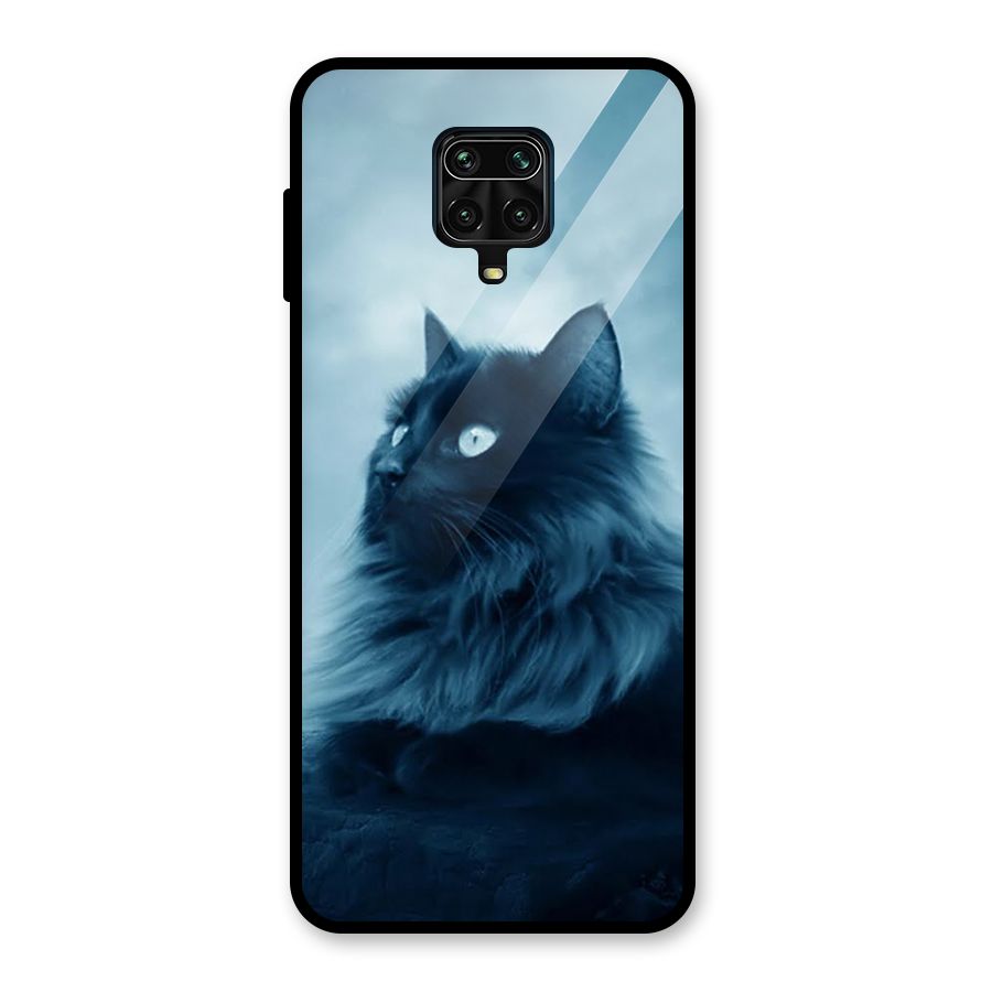 Wild Forest Cat Glass Back Case for Poco M2 Pro