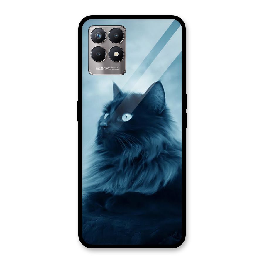 Wild Forest Cat Glass Back Case for Realme Narzo 50