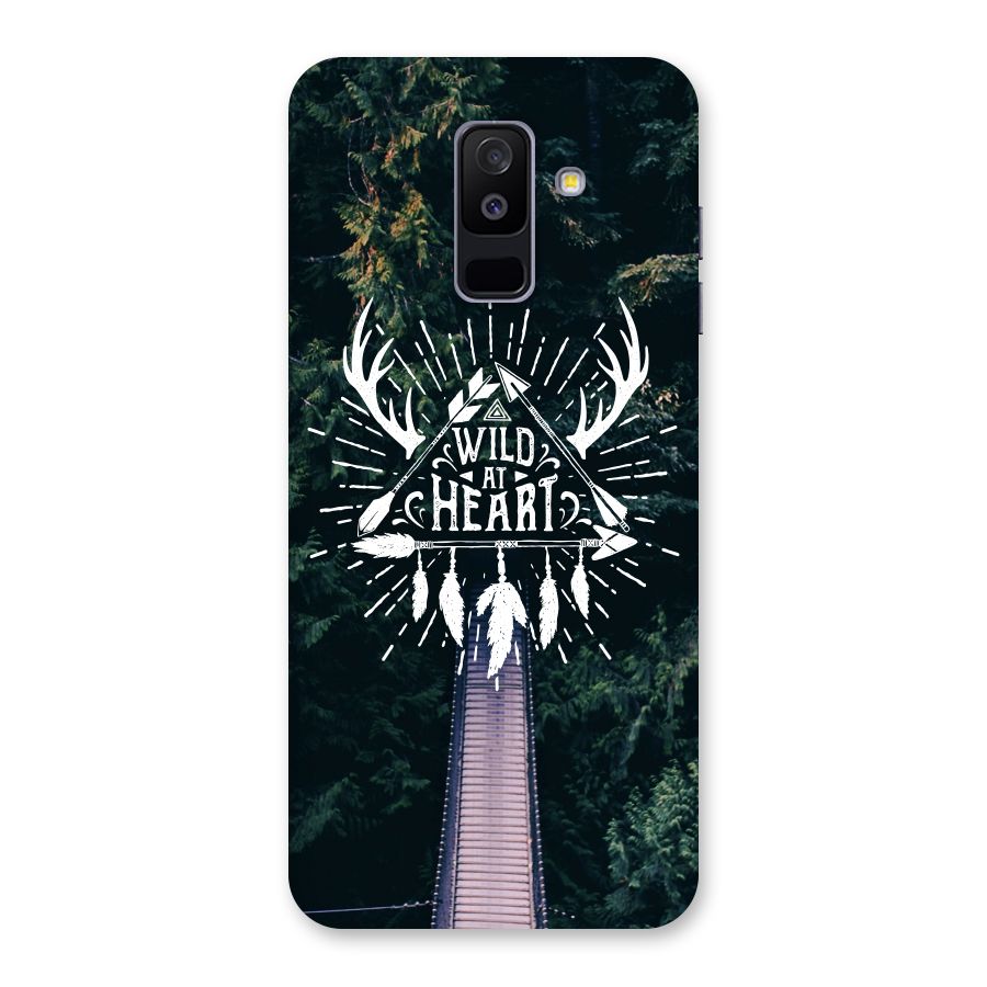 Wild Heart Back Case for Galaxy A6 Plus