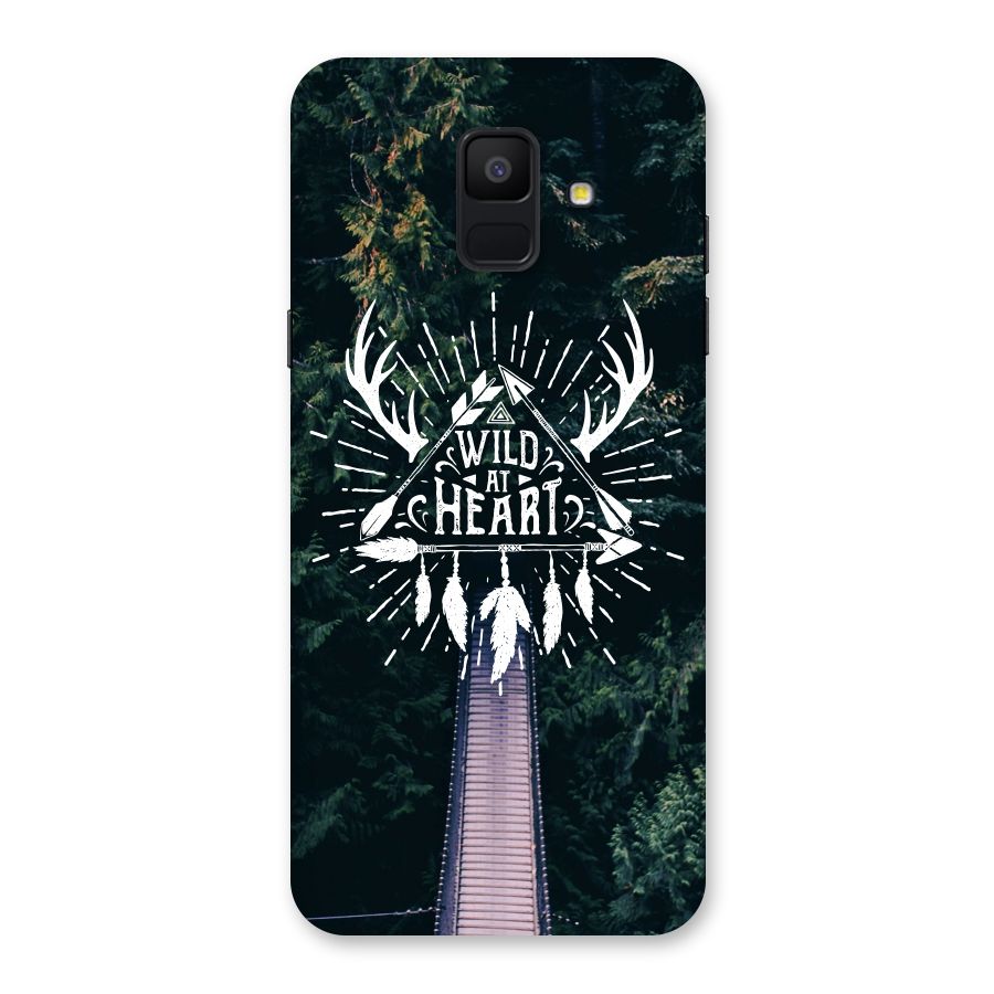 Wild Heart Back Case for Galaxy A6 (2018)