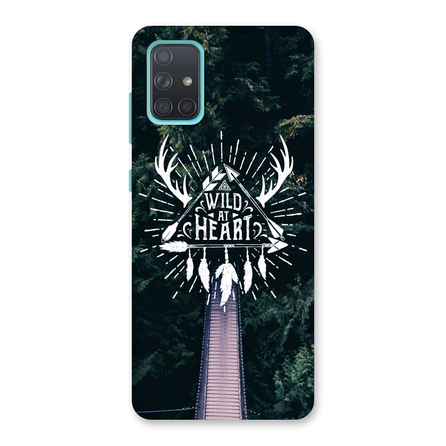 Wild Heart Back Case for Galaxy A71