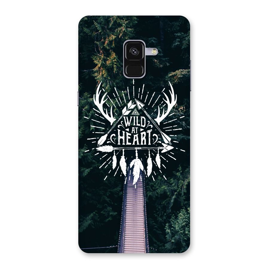 Wild Heart Back Case for Galaxy A8 Plus