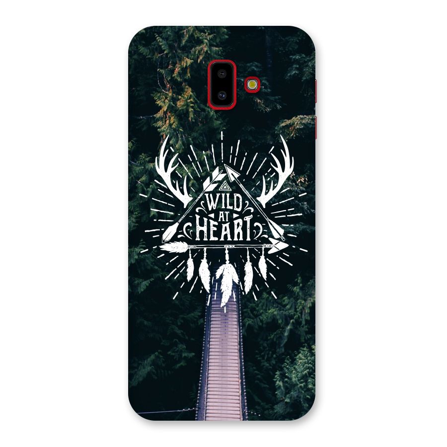 Wild Heart Back Case for Galaxy J6 Plus