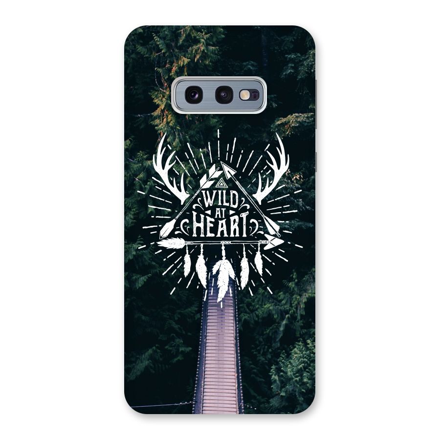 Wild Heart Back Case for Galaxy S10e