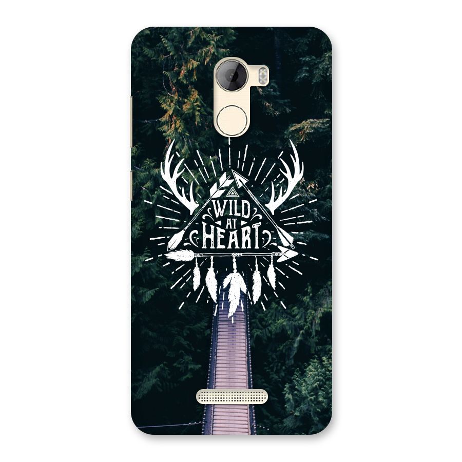 Wild Heart Back Case for Gionee A1 LIte
