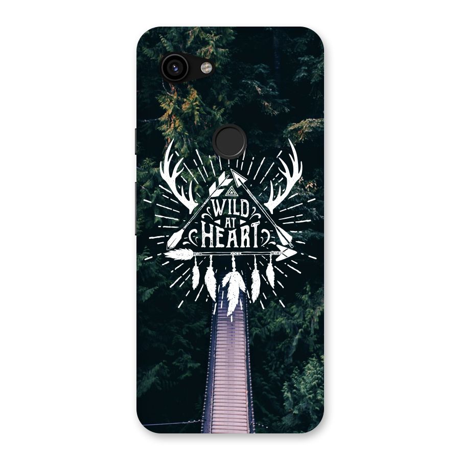Wild Heart Back Case for Google Pixel 3a