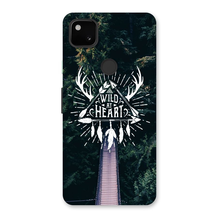 Wild Heart Back Case for Google Pixel 4a