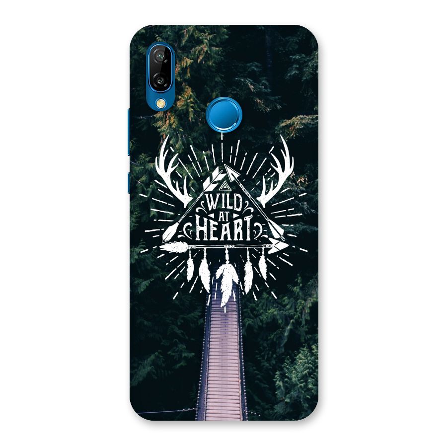 Wild Heart Back Case for Huawei P20 Lite