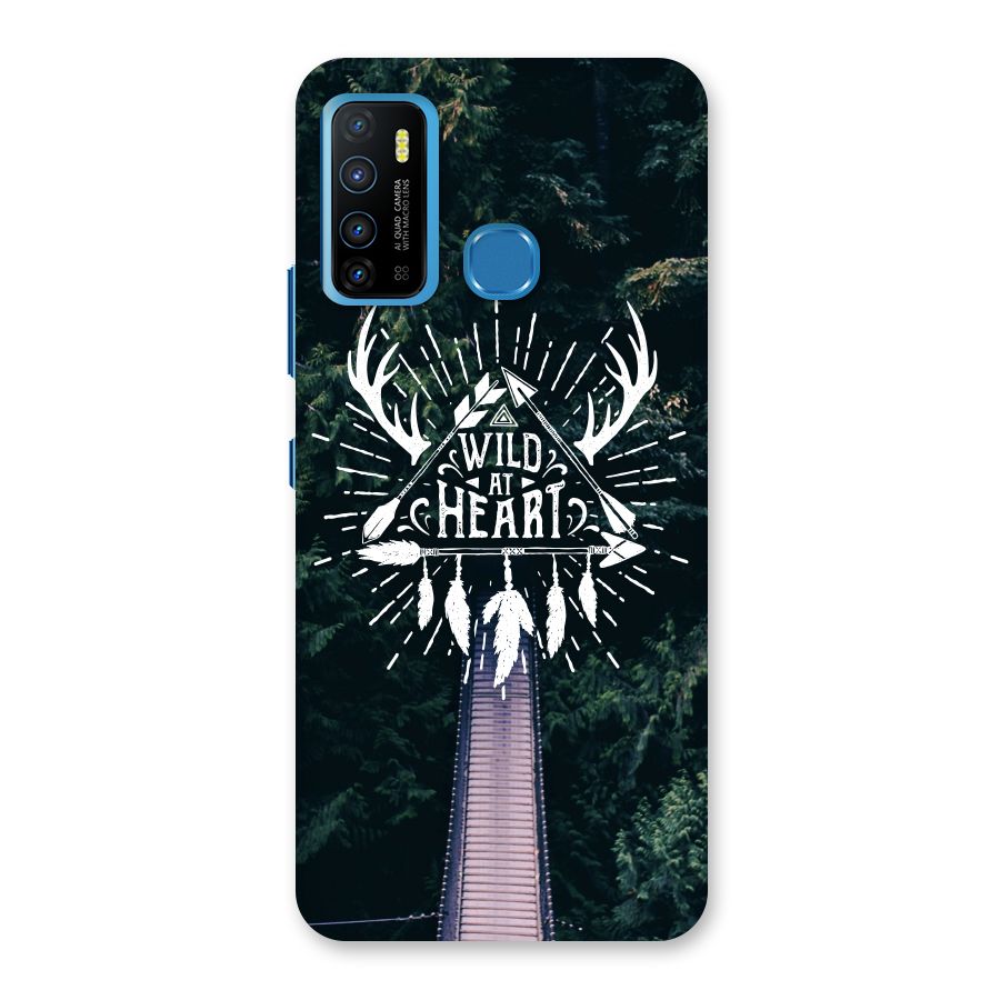 Wild Heart Back Case for Infinix Hot 9