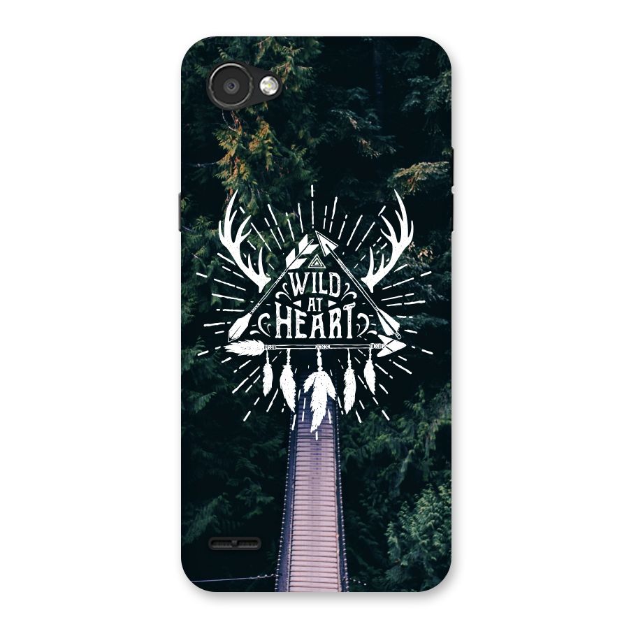 Wild Heart Back Case for LG Q6