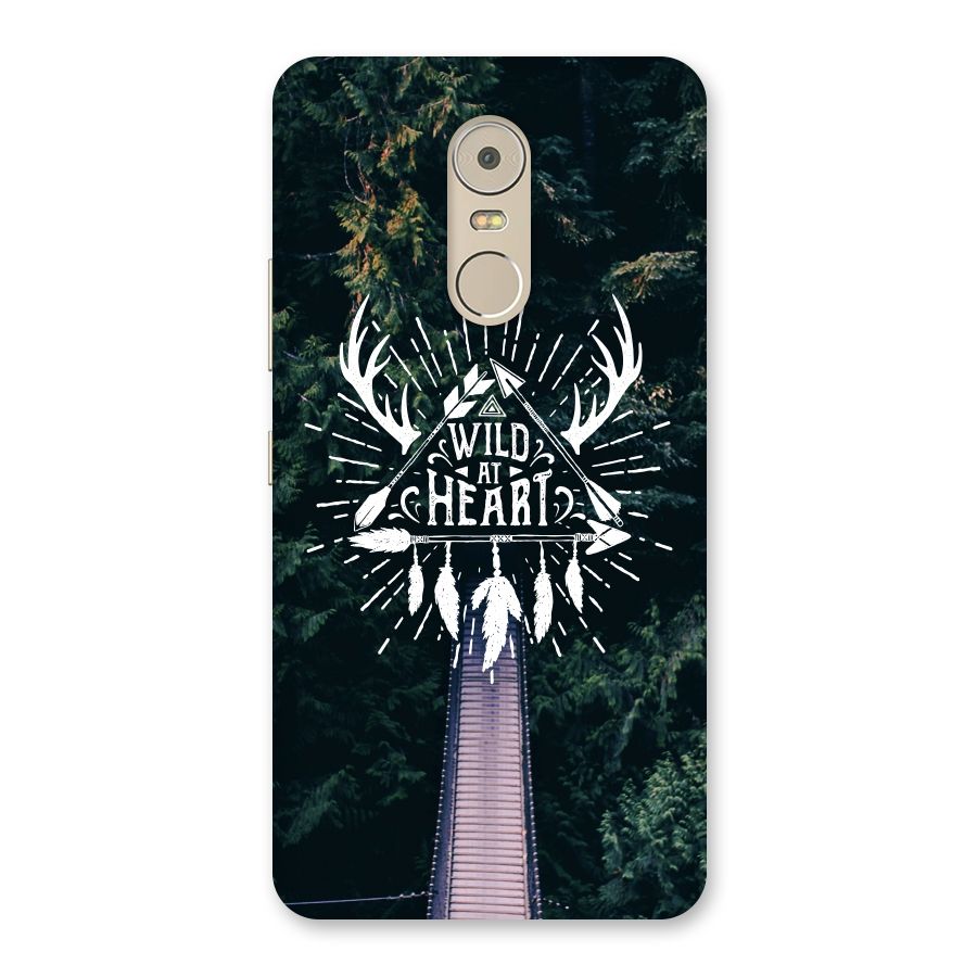 Wild Heart Back Case for Lenovo K6 Note