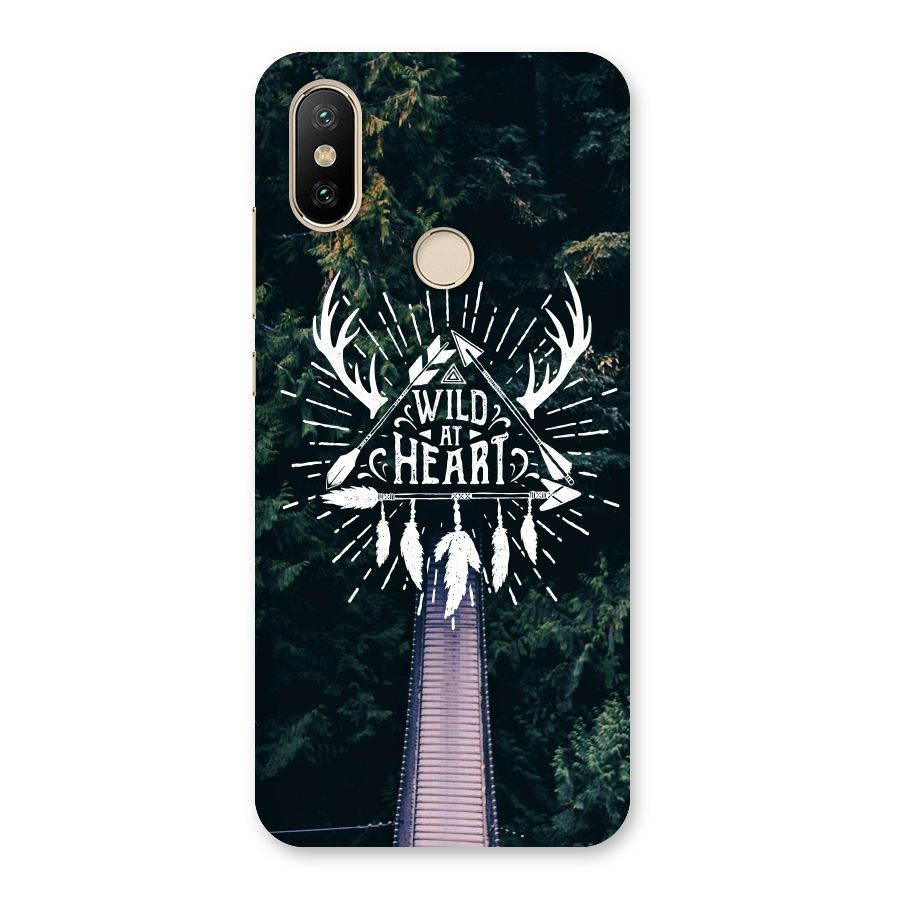 Wild Heart Back Case for Mi A2