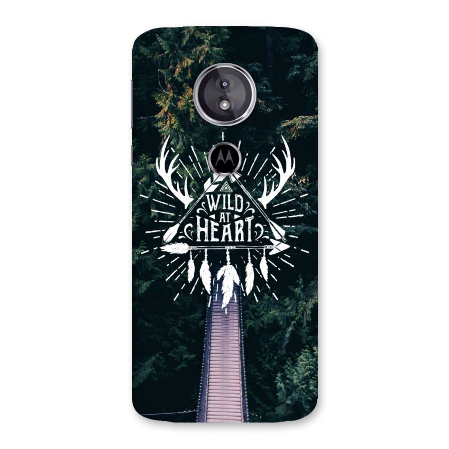 Wild Heart Back Case for Moto E5