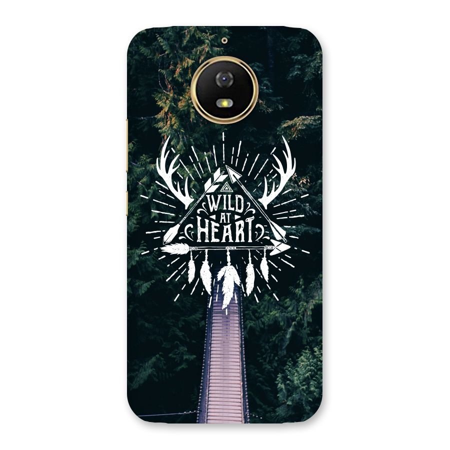 Wild Heart Back Case for Moto G5s
