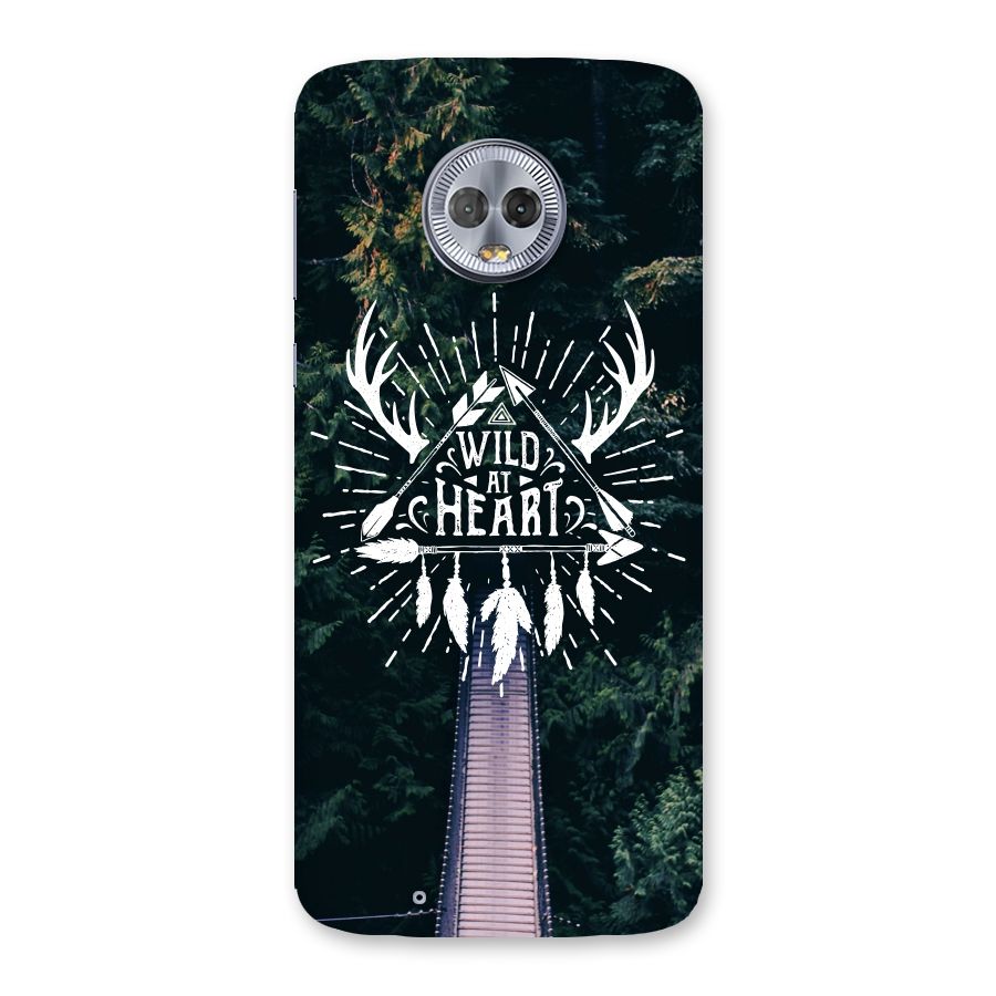 Wild Heart Back Case for Moto G6
