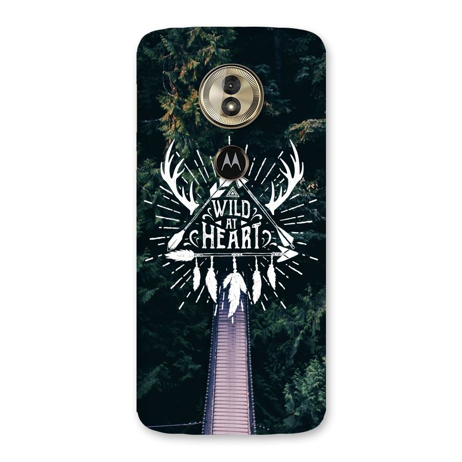 Wild Heart Back Case for Moto G6 Play