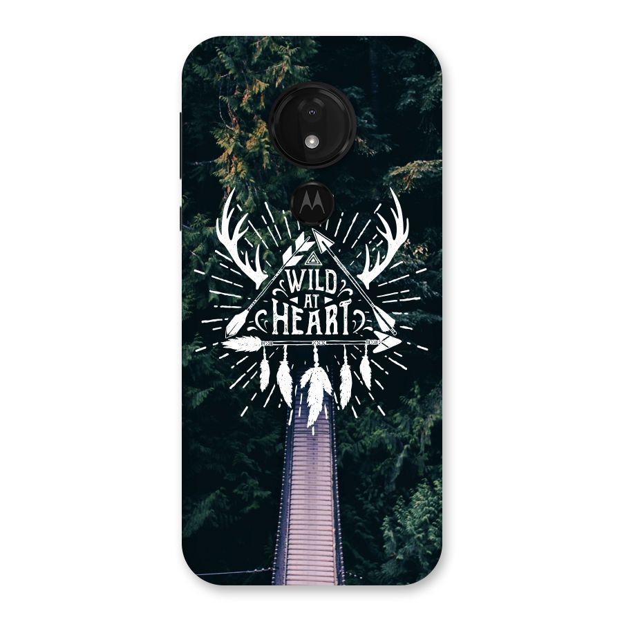 Wild Heart Back Case for Moto G7 Power