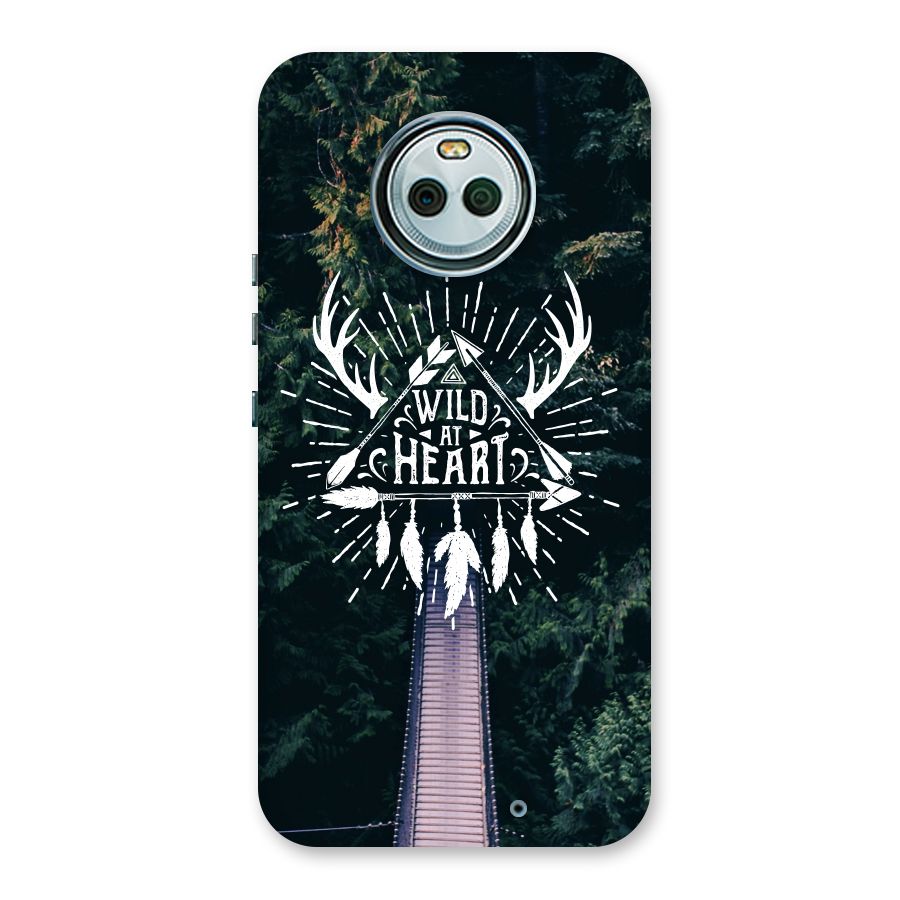 Wild Heart Back Case for Moto X4