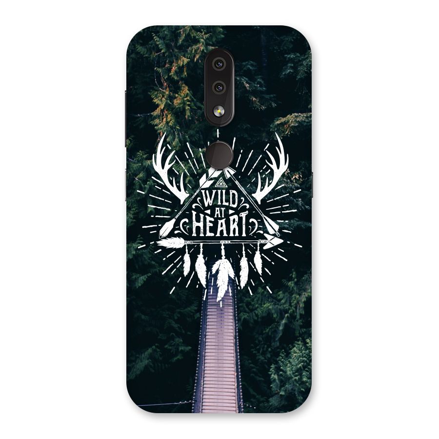 Wild Heart Back Case for Nokia 4.2