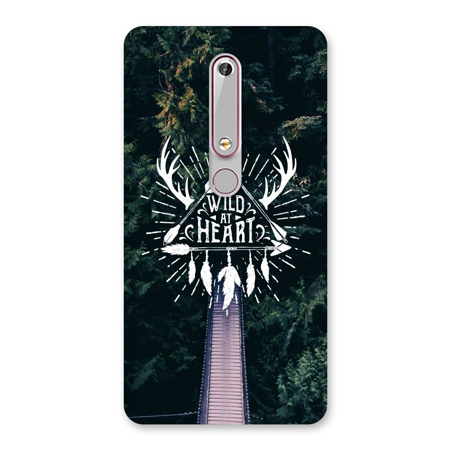 Wild Heart Back Case for Nokia 6.1