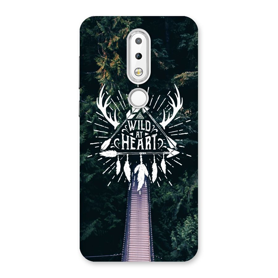 Wild Heart Back Case for Nokia 6.1 Plus