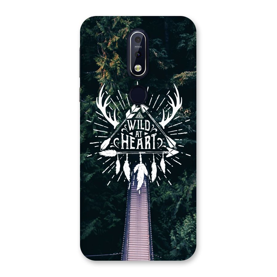 Wild Heart Back Case for Nokia 7.1