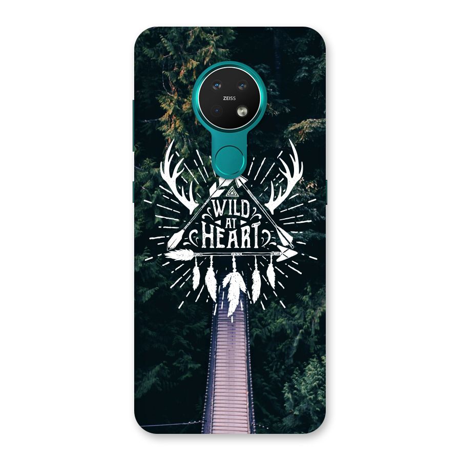 Wild Heart Back Case for Nokia 7.2