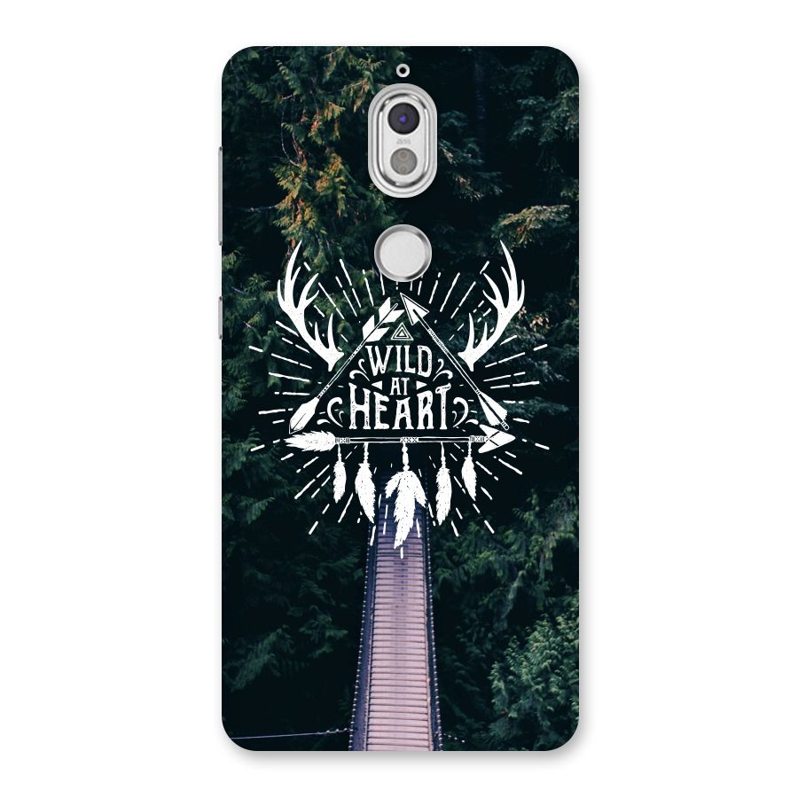 Wild Heart Back Case for Nokia 7