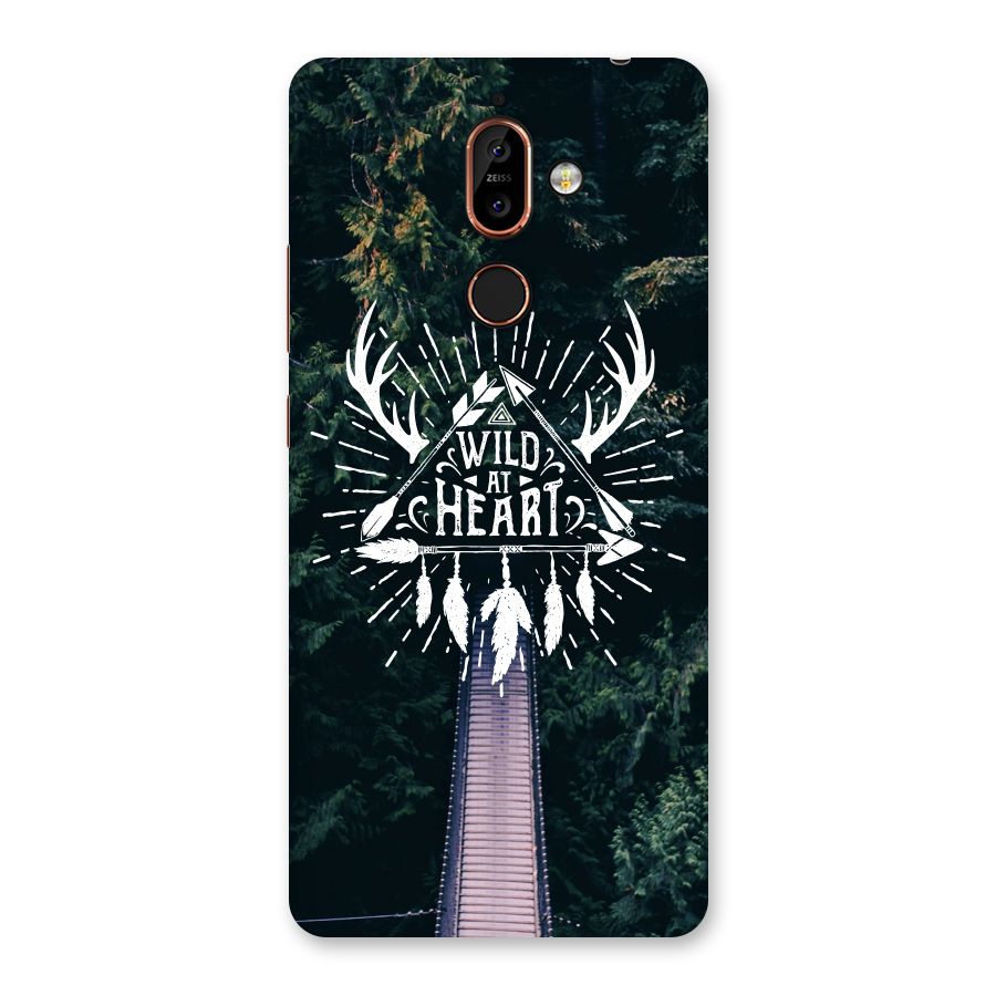 Wild Heart Back Case for Nokia 7 Plus