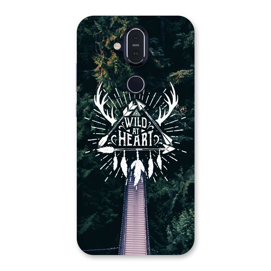 Wild Heart Back Case for Nokia 8.1