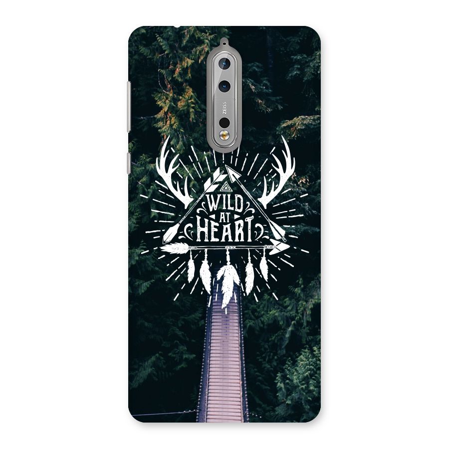 Wild Heart Back Case for Nokia 8