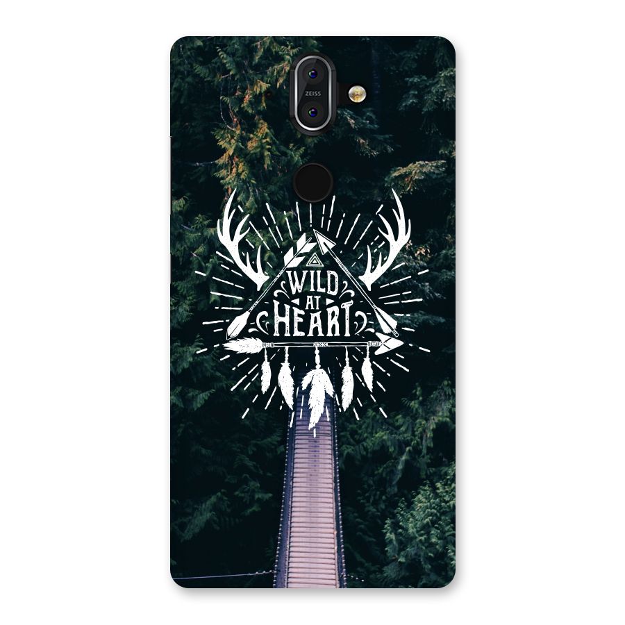 Wild Heart Back Case for Nokia 8 Sirocco