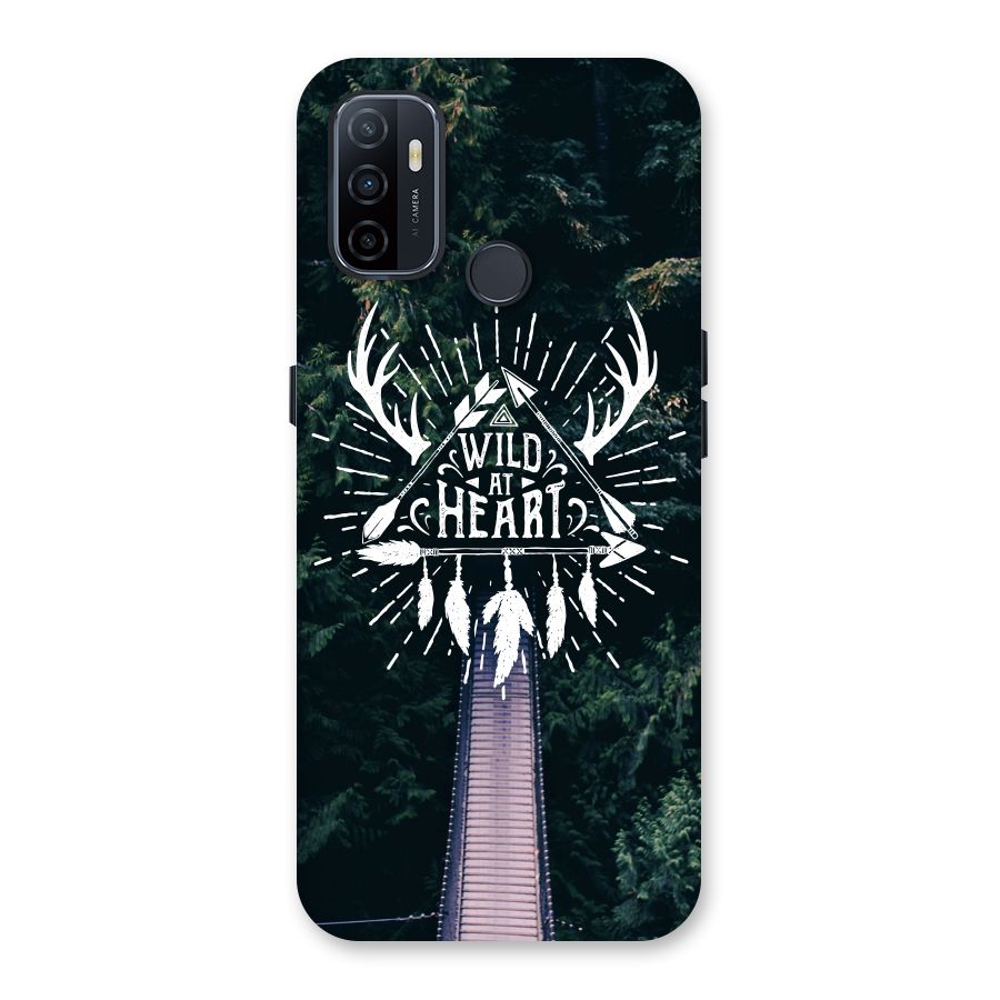 Wild Heart Back Case for Oppo A32