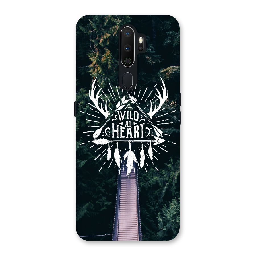 Wild Heart Back Case for Oppo A5 (2020)