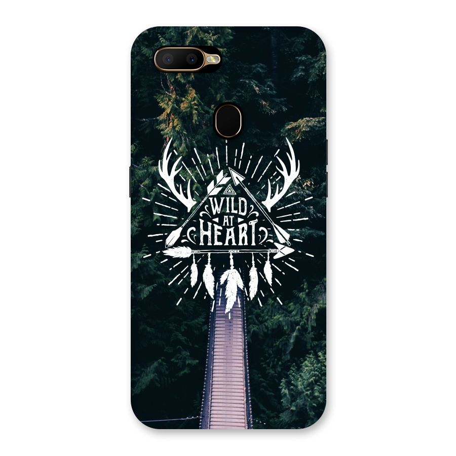Wild Heart Back Case for Oppo A5s